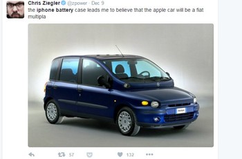 Mungkinkah jika Apple membuat mobil desainnya akan seperti ini, yang juga kelihatan berpunuk?