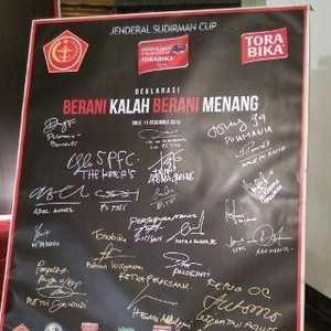 Deklarasi Berani Kalah Berani Menang Buka Babak 8 Besar Piala Jenderal Sudirman
