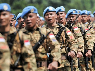 1.169 Prajurit TNI Diberangkatkan ke Libanon