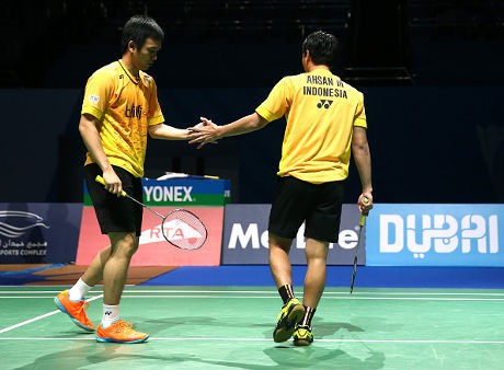 Ahsan/Hendra Hadapi Yong Dae/Yeon Seong di Semifinal