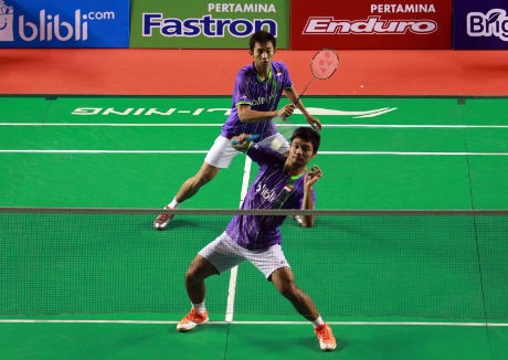 Angga/Ricky Jumpa Berry/Rian di Final Ganda Putra