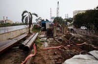 Panjang jalan layang itu sendiri sekitar 10,1 kilometer dengan lebar antara 10-11 meter.