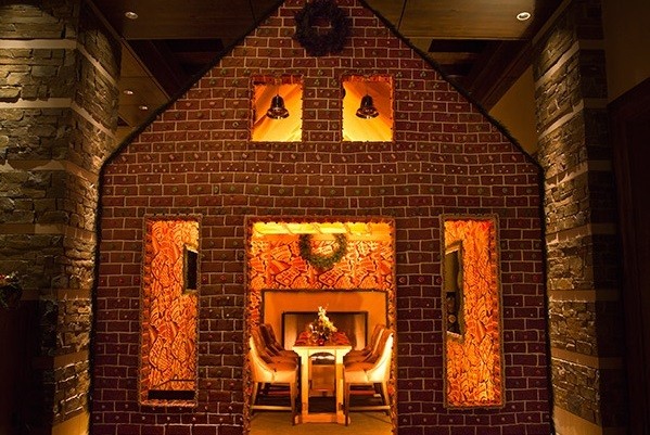 Sambut Natal, Hotel di AS Buat Rumah yang Bisa Dimakan