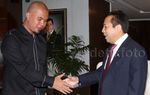 Ahmad Dhani Temui Ketua DPR Setya Novanto