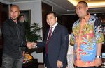 Ahmad Dhani Temui Ketua DPR Setya Novanto