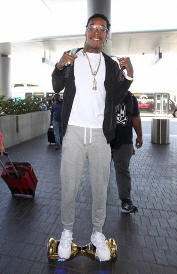 Penyanyi Wiz Khalifa. (istimewa/hollywoodtaker)