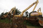 Pembangunan Waduk Brigif Mangkrak