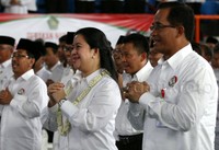 Puan mengatakan, dunia pendidikan termasuk lembaga pendidikan di bawah Kementerian Agama seperti pondok pesantren, madrasah hingga perguruan tinggi harus memahami dan menjalankan Gerakan Revolusi Mental.