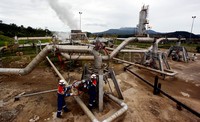 PT Pertamina Geothermal Energy Area Ulubelu, Lampung menargetkan dapat memenuhi lebih dari 20% kebutuhan listrik di Lampung.