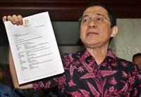 Akbar juga melaporkan balik tapi suratnya tak diproses. Lamhot Aritonang/detikFoto.