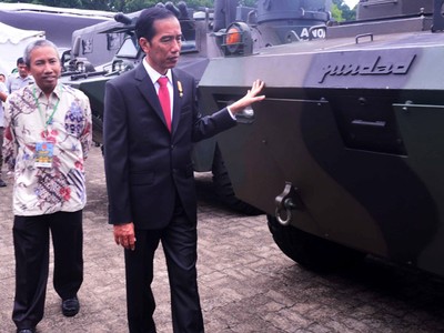Jokowi Hadiri Rapim TNI