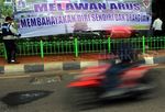 TNI Turun Tangan Tertibkan Pemotor Lawan Arus