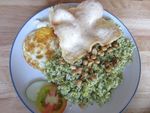 Menikmati Nasi Goreng Hijau dan Chicken Cordon Bleu di Never Been Better