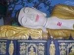 Ini Foto-foto Patung Buddha Tidur Raksasa di Bogor
