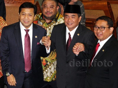 Novanto Umumkan Pengunduran Diri di Paripurna
