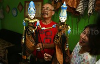  Tempat pembuatan wayang golek Sanggar Tumaritis terletak di kawasan Lebak Kantin, Kota Bogor.     