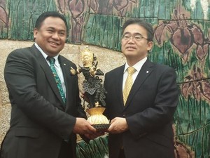 Gubernur Aichi Dukung Pengusahanya Berinvestasi di Indonesia