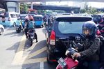 Perempatan Pancoran Mampet, Kemacetan Mengular