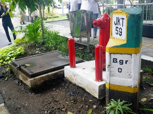 Tugu Kecil yang Jadi Titik Nol Kilometer Bogor
