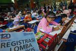 Ratusan Siswa Ikuti Lomba Melukis dan Mewarnai