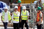 Jokowi Tinjau Proyek Stasiun MRT Senayan