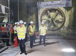 Jokowi Tinjau Pengeboran Proyek MRT
