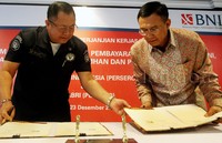 Peserta dana pensiun dan asuransi Asabri dapat menggunakan outlet-outlet dan fasilitas digital banking milik BNI di seluruh Indonesia. Lebih dari 1.800 outlet BNI dan lebih dari 12.000 ATM (Anjungan Tunai Mandiri) di seluruh Indonesia yang dapat dimanfaatkan Asabri.