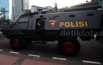 Malam Natal, Baracuda Siaga di Bundaran HI