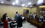 5 Tahanan KPK Ikuti Misa Natal di KPK