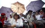 Merayakan Natal di Depan Istana Negara