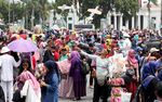 Libur Panjang, Wisatawan Padati Kota Tua