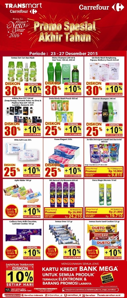 Carrefour Gelar Promo Natal Hingga 27 Desember 2015