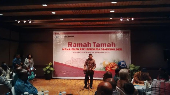 Di Depan Masyarakat Adat, Bos Freeport: Kita ini Satu Keluarga Besar