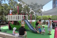 South Bank Kids Park, ini adalah taman bermain anak-anak di South Bank. Tempat ini memang asyik dinikmati segala usia (Fitraya/detikTravel)