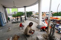Perbaikan terminal bus yang terletak di perbatasan timur Jakarta dengan Bekasi itu untuk memberikan kenyamanan para pengguna angkutan umum.