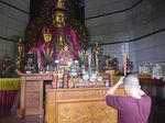 Penampakan Patung Buddha Tidur di Semarang