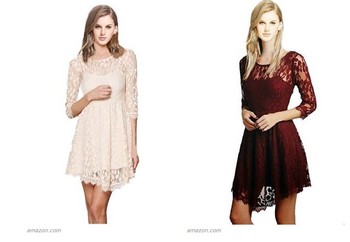     Sebuah iklan busana di Amazon dinilai benar-benar buruk dalam melakukan rekayasa digital. Coba lihat leher dari para model yang terlihat tidak sinkron dengan kepalanya. (istimewa/wetpaint)