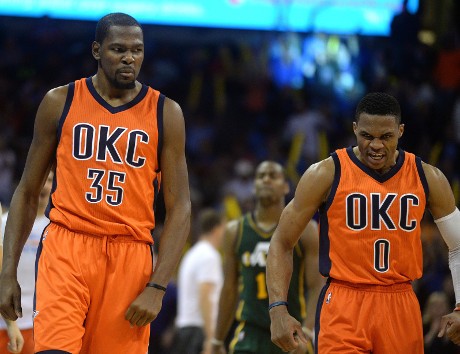 Kombinasi Westbrook-Durant Antar Thunder Tundukkan Bucks