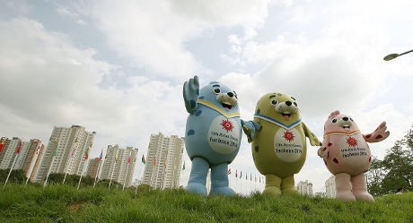 Drawa dan Maskot-Maskot Asian Games Lainnya