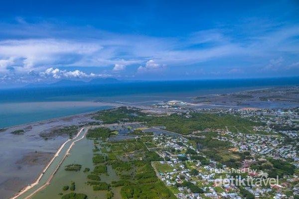 Pesona Banda Aceh Dari  Ketinggian