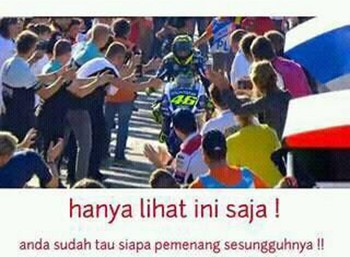 Rossi tetap dianggap juara sejati.