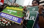 Kedubes Arab Saudi di Jakarta Didemo