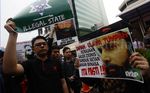 Kedubes Arab Saudi di Jakarta Didemo