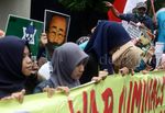 Kedubes Arab Saudi di Jakarta Didemo