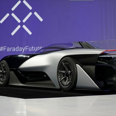 iPhone Supercar Faraday FFZERO1