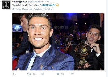 Mungkin lain kali ya Ronaldo, kata Messi.