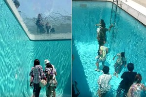 Kolam Ajaib di Jepang, Bisa Foto Ala Underwater Tanpa Kebasahan