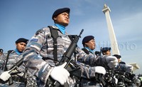 Apel ini melibatkan 1.244 prajurit.