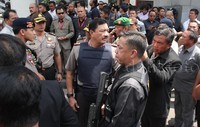 Tampak juga Wakapolri Budi Gunawan. Lamhot Aritonang/detikFoto.