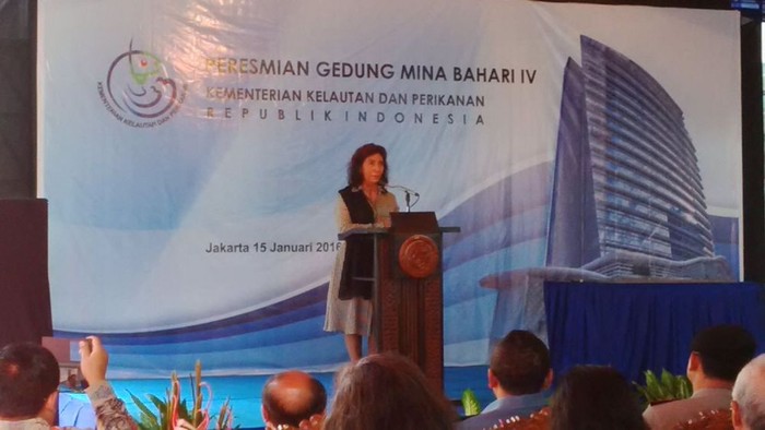 Susi Punya Kantor Baru, Dirancang Mirip Perahu Layar